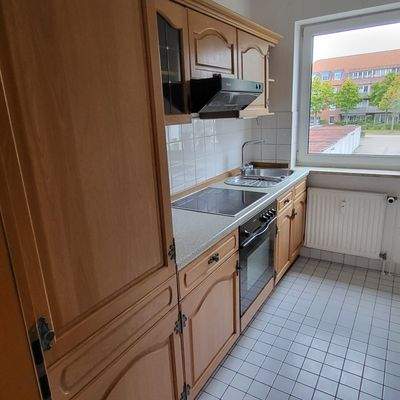 Küche mit Einbauküche Mietersache