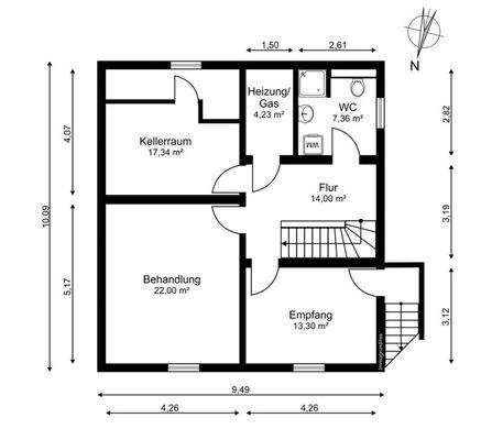 Grundriss Kellergeschoss