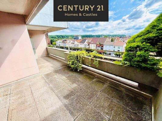 Schöne große Terrasse