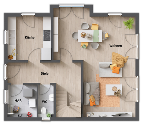 Grundriss-Einfamilienhaus-Lichthaus-121-Erdgeschos