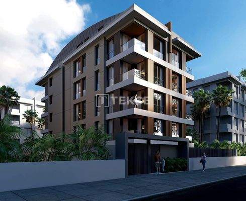 Flats Close to the Sea and Shopping Mall in Antalya Lara