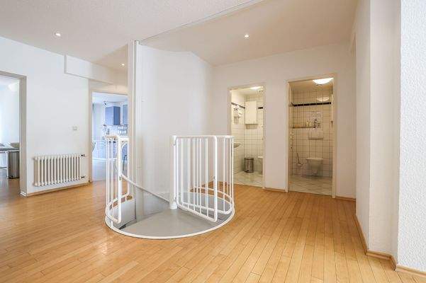 Zugang Untergeschoss