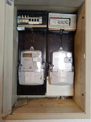 Stromkasten im Treppenhaus OG
