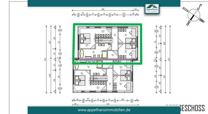Schledehauser Weg OG Grundriss