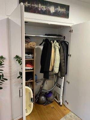 Garderobe im Flur
