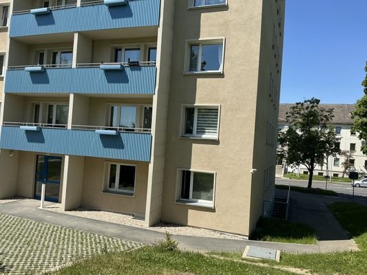 barrierefreier Hintereingang