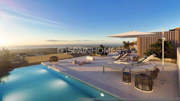 Luxury Flats with Panoramic Views in Málaga