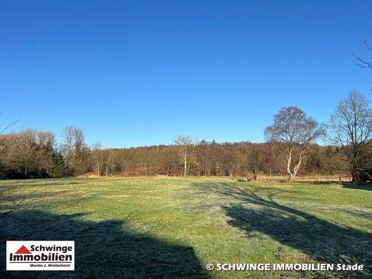 Lage an den Wiesen der Aue