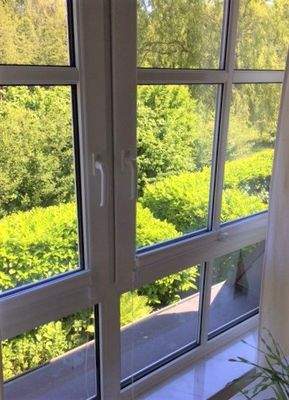 Blick aus dem Fenster