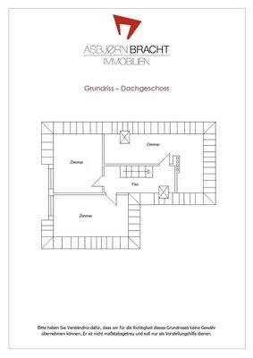 Grundriss DG ohne Gewähr - nicht maßstabsgetreu