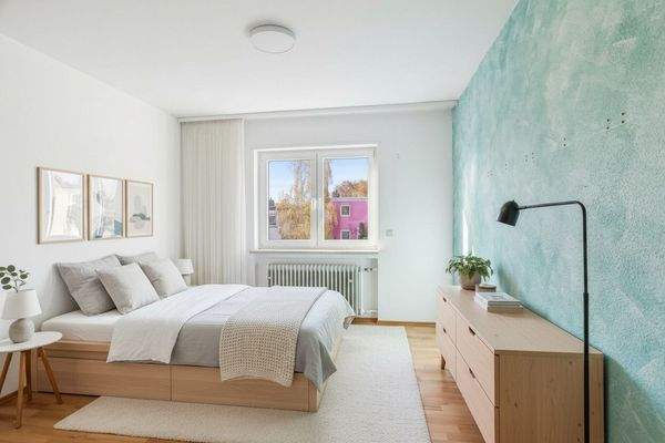 Schlafzimmer KI-Visualisierung