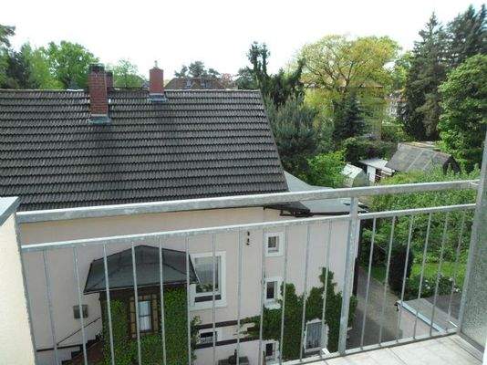 seitlicher Balkon am Bad 