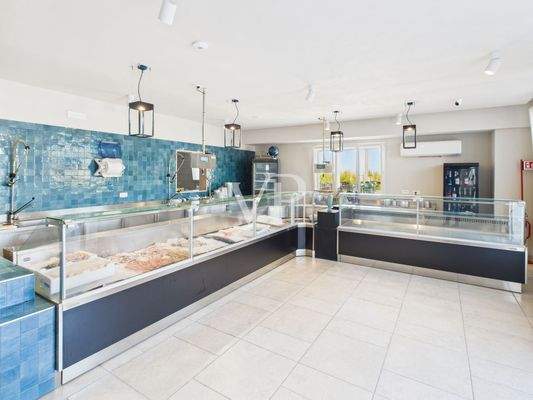 banco refrigerato pescheria