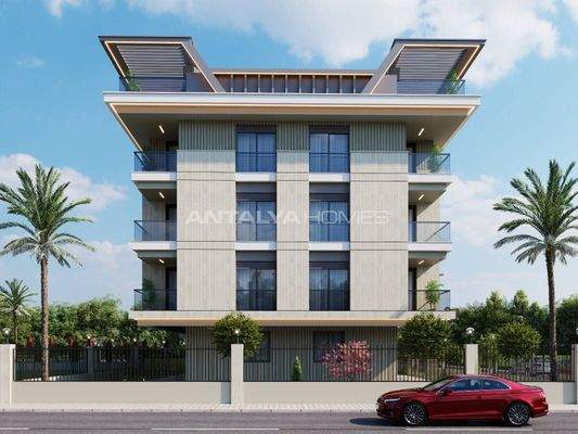 Stylish Apartments in a Complex Near the Sea in Konyaalti