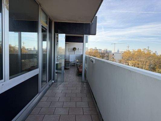 Balkon mit Weitsicht