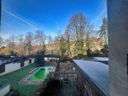 Blick in den Garten - rechte Seite