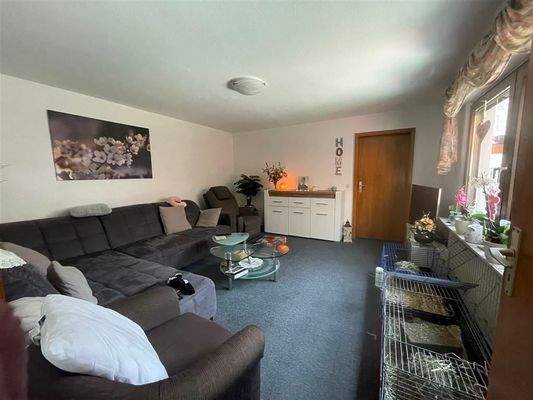 EG: Wohnzimmer (Weitwinkelaufnahme)