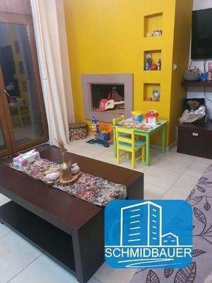 Kreta, Mourne: Wohnung in einem ruhigen Dorf mit Blick auf die Berge zu verkaufen