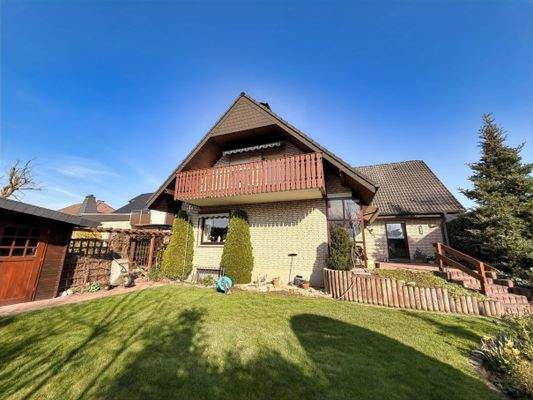 Rückwärtige Hausseite