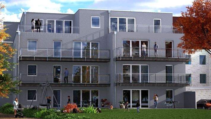 Perspektive Garten Netz