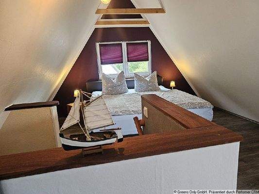 Schlafzimmer im Dachgeschoss