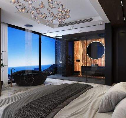 Schlafzimmer 3 mit en Suite Bad 1. OG