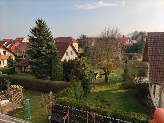 Blick aus dem Fenster