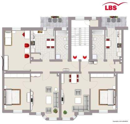 2.OG - nicht maßstabsgetreu