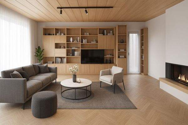 Wohnzimmer-Inspiration KI generiert