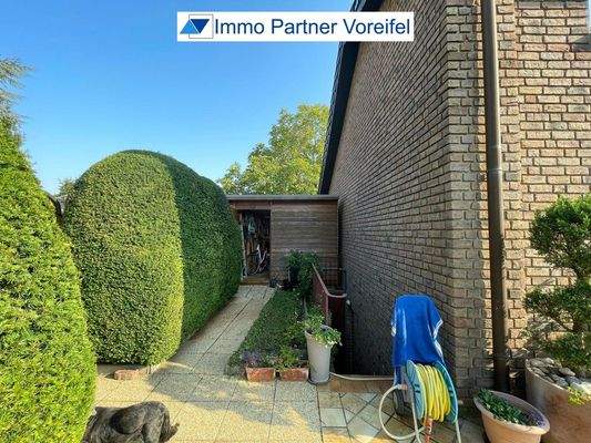 Kellerzugang Hausseite