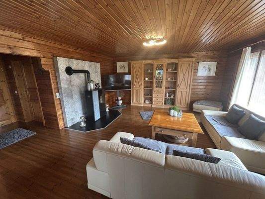 EG Wohnzimmer mit Zugang zum Garten/Terrasse