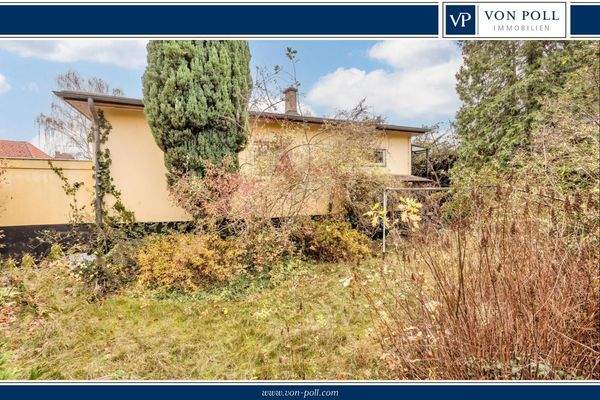 Endlich gefunden - traumhaftes Baugrundstück mit Bungalow und Garage