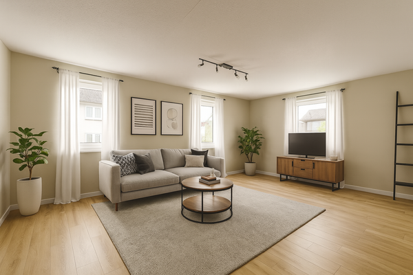 Wohnzimmer EG Beispielbild KI