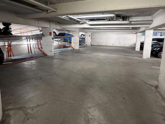 Tiefgarage, Doppelparker unten