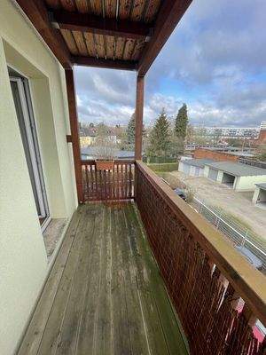 Balkon 1-Raum-Wohnung