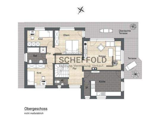 Grundriss Obergeschoss