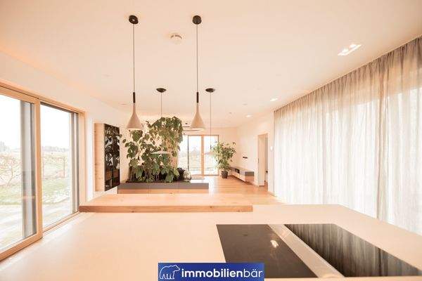 Ausblick Küche Wohnraum