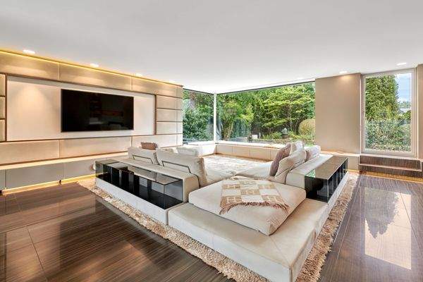 Livingbereich mit Blick ins Grüne