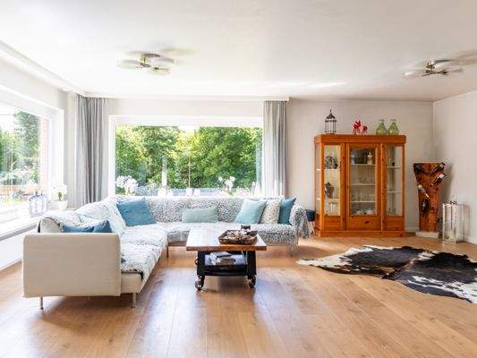 Offene Wohn-und Essbereich