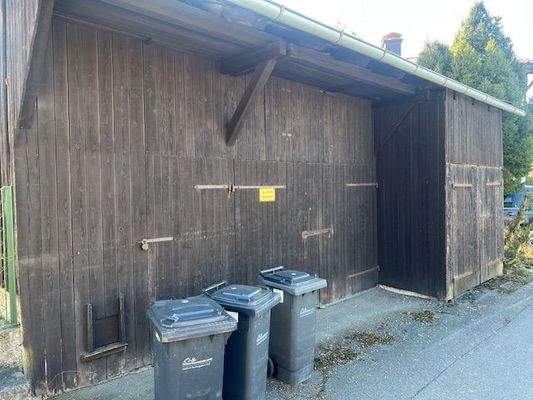 Garage-Schuppen