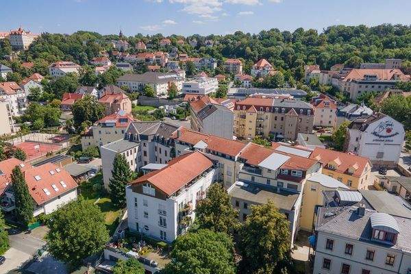 Luftbild Rückansicht Umgebung