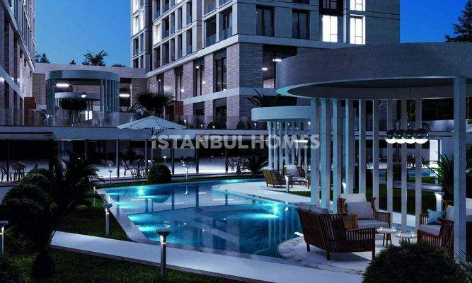 Apartments in an Advanced Complex in Esenyurt