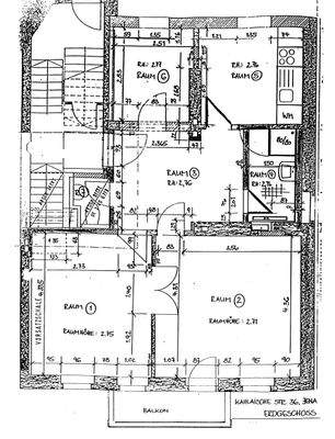 3-Zimmer-Wohnung im Erdgeschoss