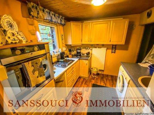 Blick in die Küche