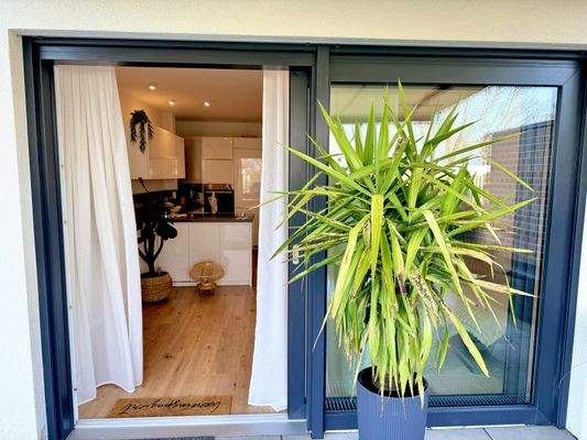 Blick in den Wohnbereich