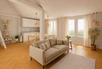 Küche/ Essen/ Wohnen