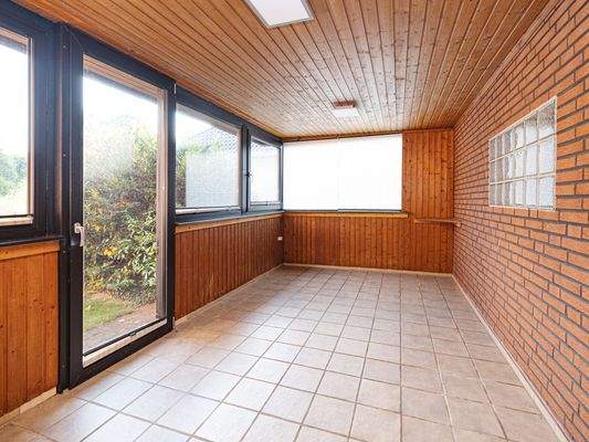 überdachte Terrasse