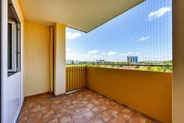 Balkon nach Süd-Westen