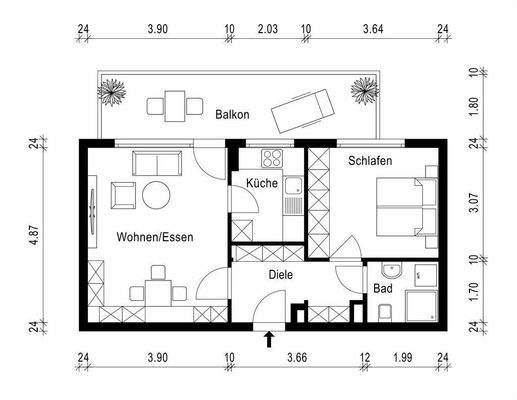 Grunsriss, unverbindlich