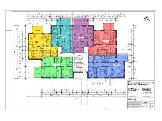Grundriss EG - Whg. 1 (grün)